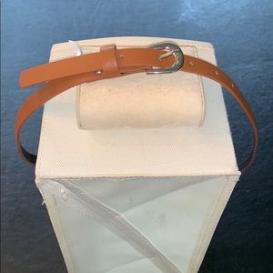 EUC Brown Skinny Belt